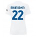 Inter Milan Henrikh Mkhitaryan #22 Bortedrakt Dame 2023-24 Korte ermer